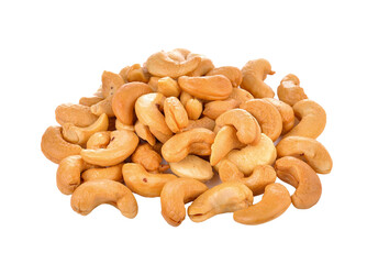 Cashews on transparent png