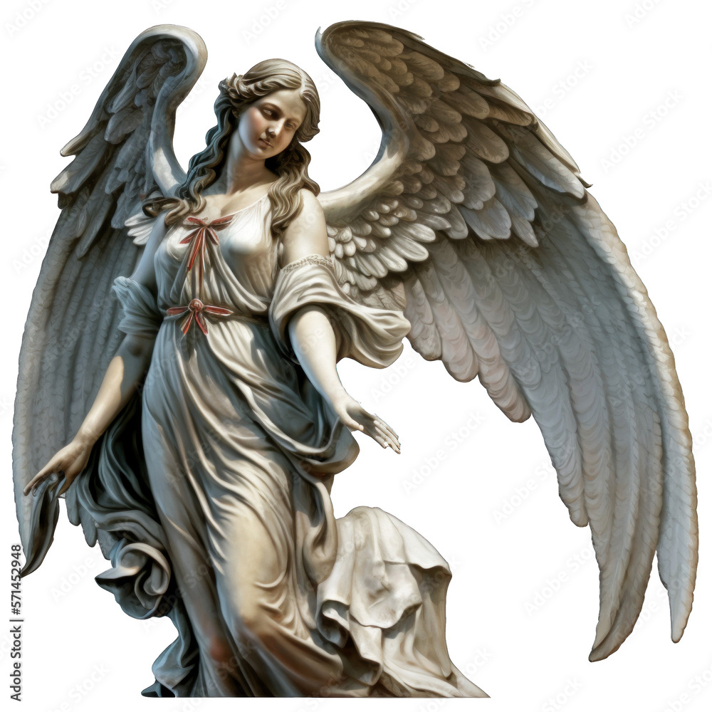 Animal Angel Design Elements Isolated Transparent Background: Graphic ...