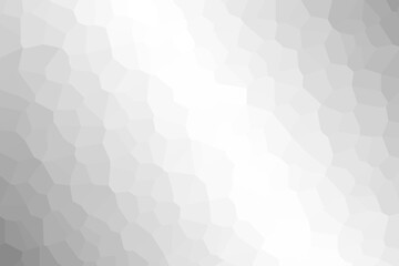 Poster - Minimalist empty white silver polygon mosaic universal background. Abstract elegant geometric seamless pattern for business, corporate, talks, and seminar presentations. Vector illustration