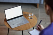 © Seventyfour - Opened Laptop of Psychologist