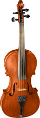 Poster - Front View of a Violin, Isolated