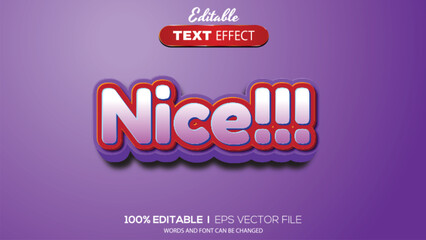 Poster - 3D editable text effect nice theme