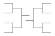 Tournament best 8 teams table diagram