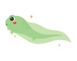 green tadpole design
