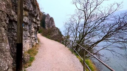 Wall Mural - Enjoy Gandria Olive Path, Ticino, Switzerland