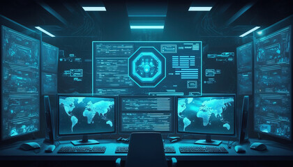 Data and digital communications. generative AI