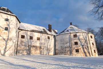 Wall Mural - Turku Castle on a sunny winter day