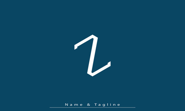Alphabet letters Initials Monogram logo Z 