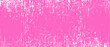 Pink brush background. Pink ink splash on backdrop. Brush stroke background for wallpaper, paint splatter template, dirt banner, watercolor design, dirty texture. Trendy brush background, vector	