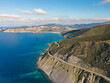 Cap Corse road, one of the most spectacular road in Europe 