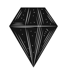 Sticker - diamond colorless esoteric