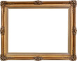 © galilo3981 - Old vintage picture frame on transparent background