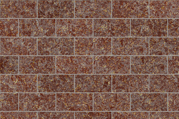 Wall Mural - Granite block brick background