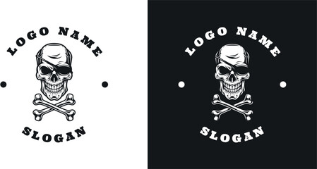 Poster - Skull Graphic Logo Design