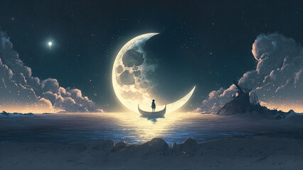 Wall Mural - moon