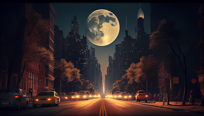 Wall Mural - moon