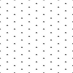 Poster - Square seamless background pattern from black printed circuit boards. The pattern is evenly filled. Vector illustration on white background