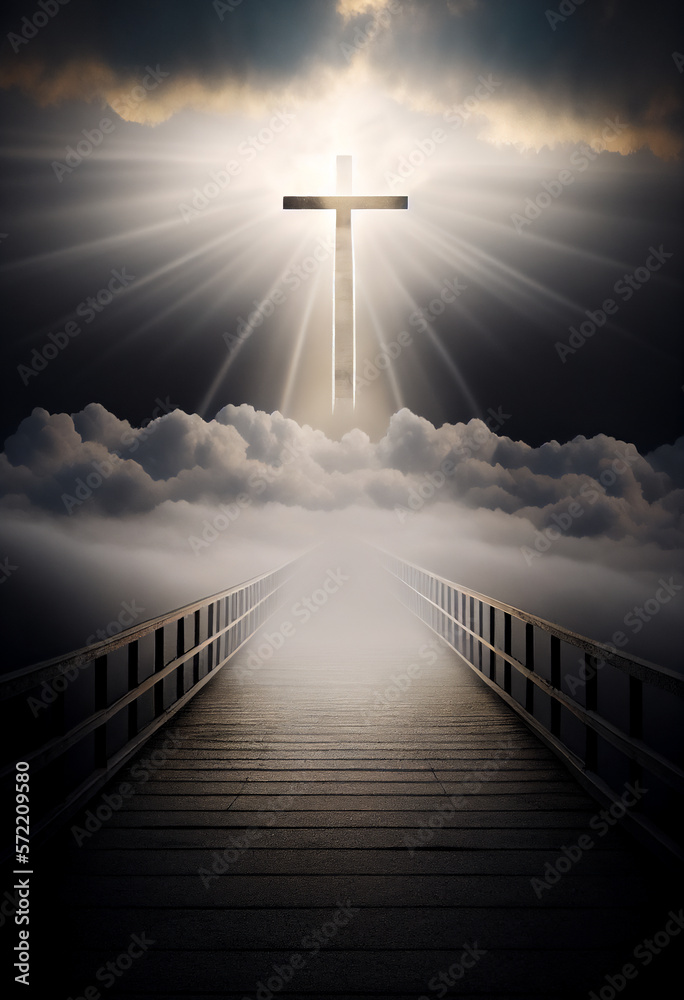 The road to the Kingdom of Heaven which leads to salvation and paradise ...