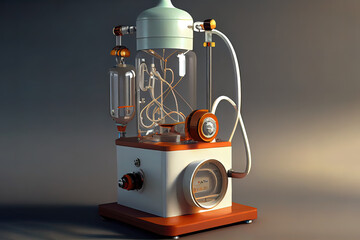 Poster - Suction apparatus. Generative Ai