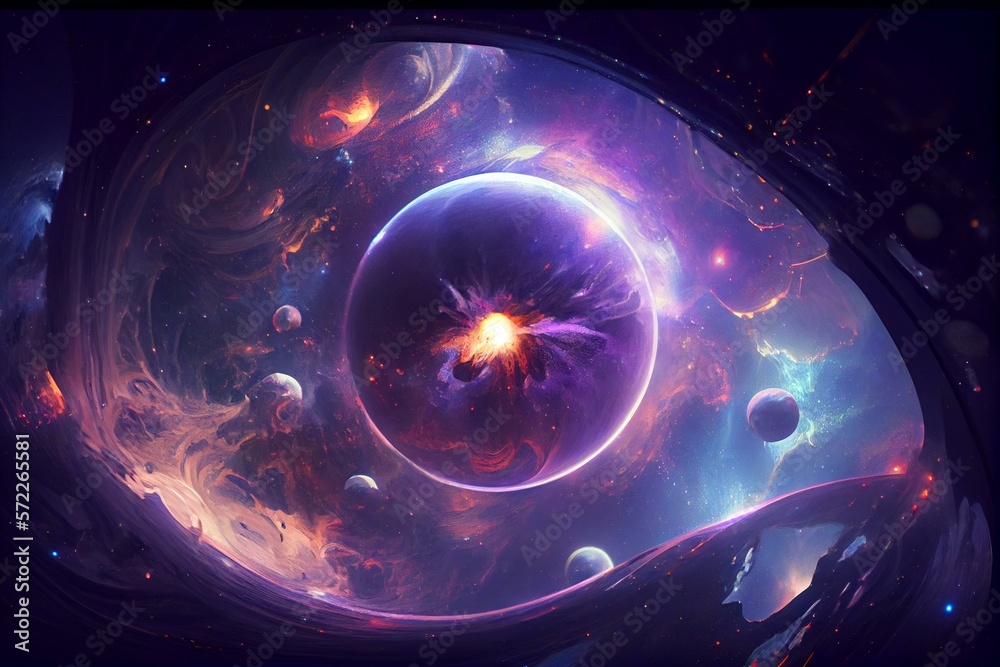 Univers Stars Pattern beautiful universe, patterns, space, absctractions AI Generated Stock ...