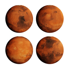 Wall Mural - 3d rendering planet mars solar system universe