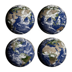 Wall Mural - 3d rendering planet earth solar system universe