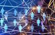© vegefox.com - Abstract technology group and data 3d