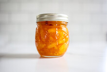 Orange Marmalade Jar