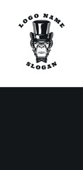 Sticker - Chimp Graphic Logo Design