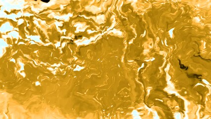 Poster - Psychedelic background with moving liquid. Motion. Liquid shiny plasma with moving streams. 3D liquid with plasma moves in space