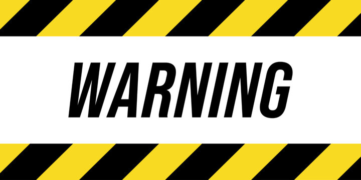 Wall Mural -  - Black and yellow warning line striped rectangular background. Stripes on the diagonal.