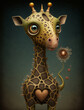 Heartcore Giraffe: A Majestic and Graceful Figure for Your Creative Projects