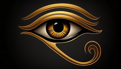 Eye of Horus Logo - Generative AI