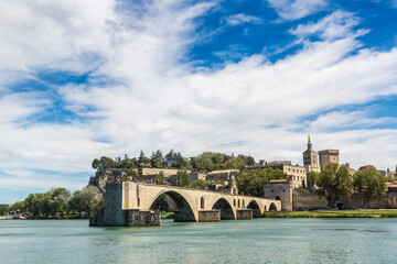 Sticker - Saint Benezet bridge in Avignon