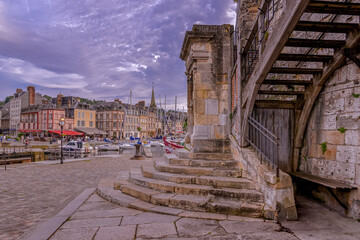 Canvas Print - Honfleur