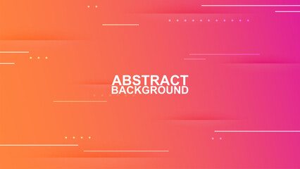 abstract modern geometric line and dots shape in orange and purple color background vector illustrations EPS10