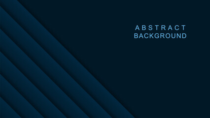 Poster - Dark abstract background with layer element for seminar, business, presentation, corporate and website background.