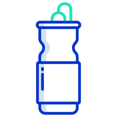 Poster - Water bottle icon