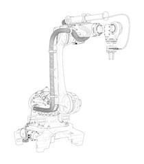 Poster - Industrial robot manipulator