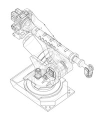 Poster - Industrial Robotic Arm