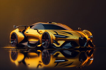 sport car wallpaper  Generative AI