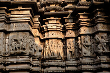 30 January 2023, Phaltan, Maharashtra, India, Jabreshwar Temple Of Lord Shiva, This Temple Has Beautiful Stone Carvings This Temple Is 700-750 Years Old.