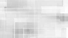 Grey And White Geometric Minimal Abstract Background. Seamless Looping Motion Design. Video Animation Ultra HD 4K 3840x2160