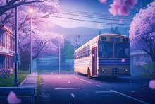 Sakura And School Bus, Generative AI