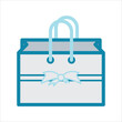goody bag - gift - icon vector design template