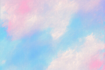  Abstract pastel oil paint texture background. Generative ai.