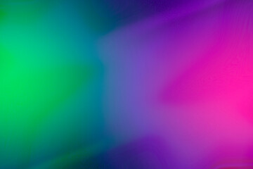 Wall Mural - Abstract multicolor green blue purple and pink gradient blurred background	