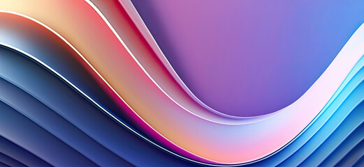 Wall Mural - Abstract colorful gradient curved wave pattern background template element design for corporate, business, banner, poster, brochure, wallpaper, website, landing page, cover, slide and interior 