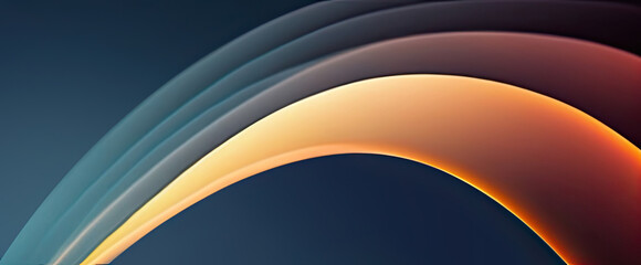 Wall Mural - Modern abstract motion curved wave pattern gradient background template element design for corporate, business, banner, poster, brochure, wallpaper, website, landing page, cover and interior