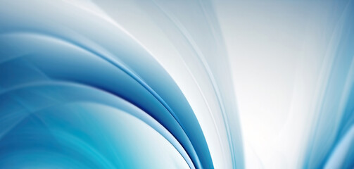 Wall Mural - Abstract light blue curved wave pattern gradient texture background template element design for corporate, business, banner, poster, brochure, wallpaper, website, landing page, cover and interior